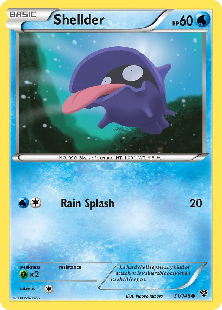 Image for Shellder (31/146) (XY) - Pokemon