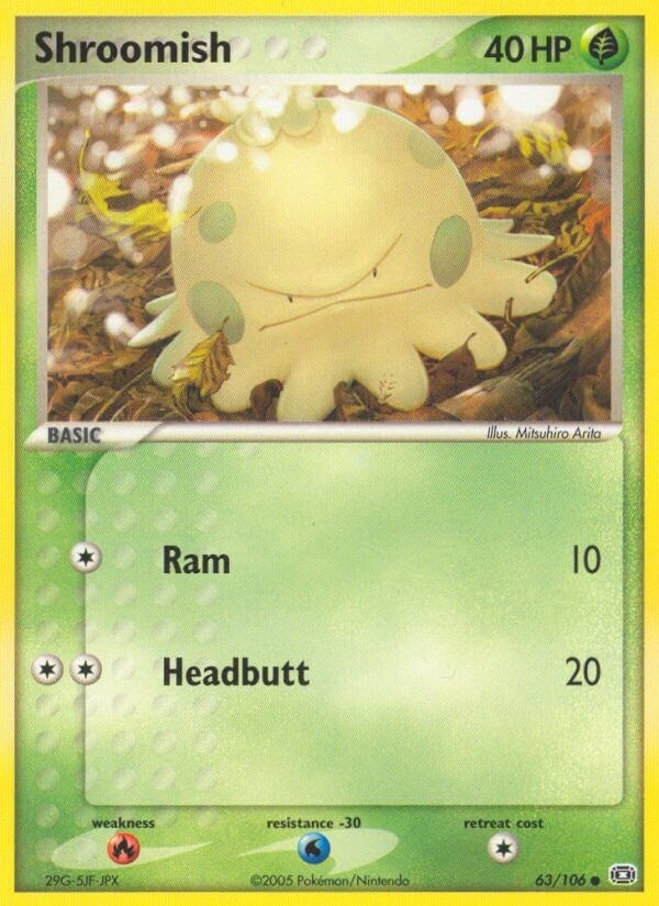 Image for Shroomish (63/106) (EM) - Pokemon