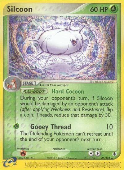 Image for Silcoon (43/109) (RS) - Pokemon