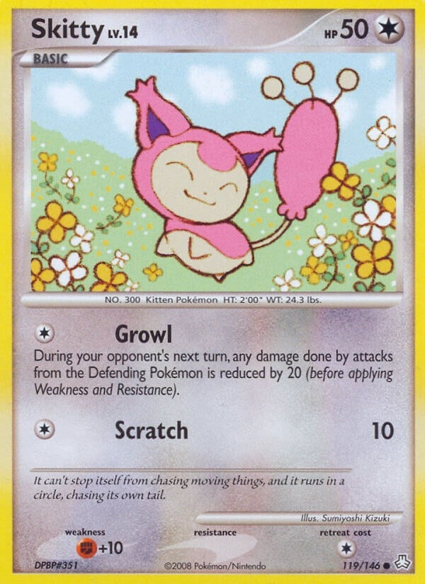 Image for Skitty (119/146) (LA) - Pokemon