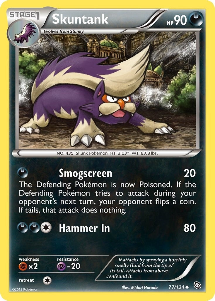Image for Skuntank (77/124) (DRX) - Pokemon