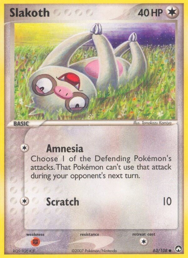 Image for Slakoth (63/108) (PK) - Pokemon