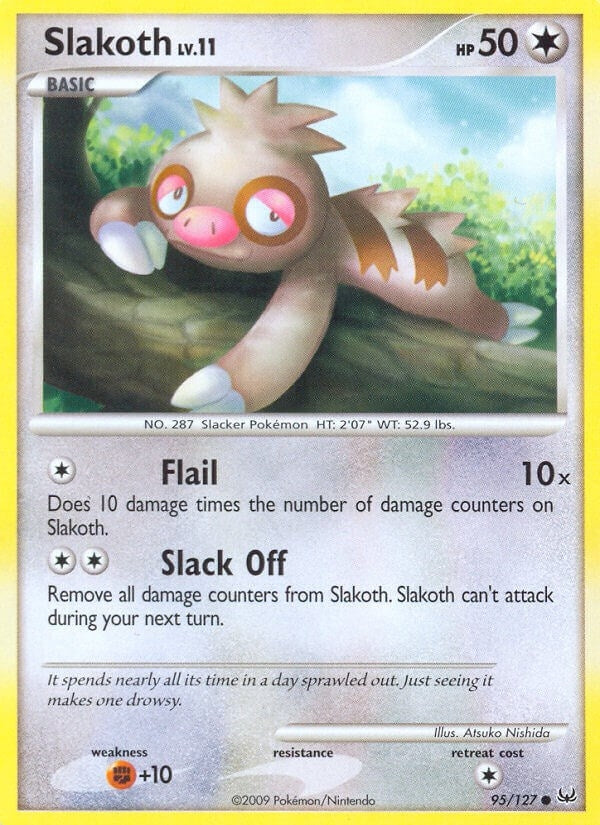 Image for Slakoth (95/127) (PL) - Pokemon