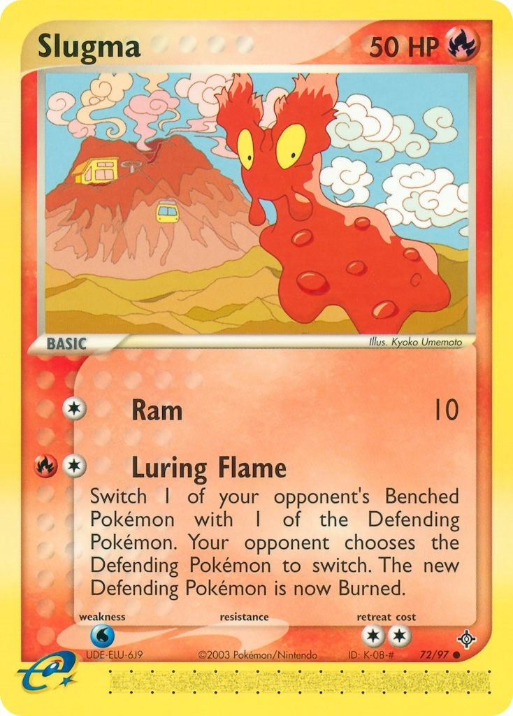 Image for Slugma (72/97) (DR) - Pokemon