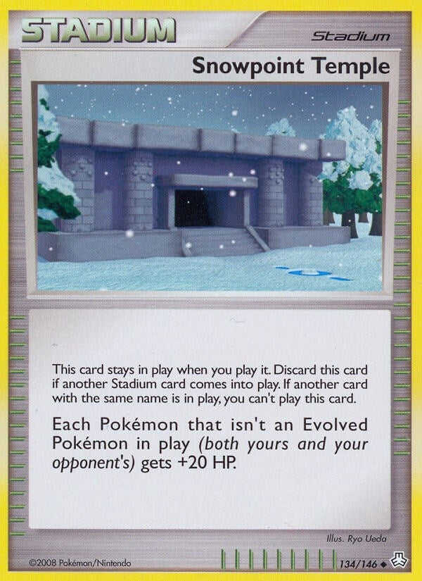 Image for Snowpoint Temple (134/146) (LA) - Pokemon