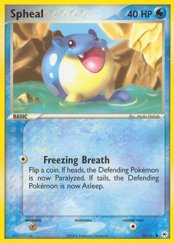 Image for Spheal (74/101) (HL) - Pokemon