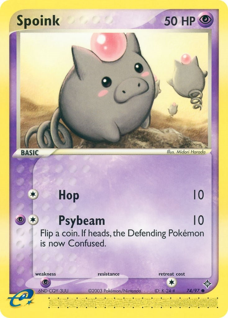 Image for Spoink (74/97) (DR) - Pokemon