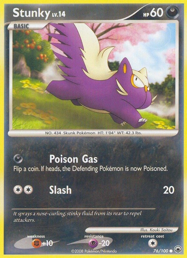 Image for Stunky (76/100) (MD) - Pokemon