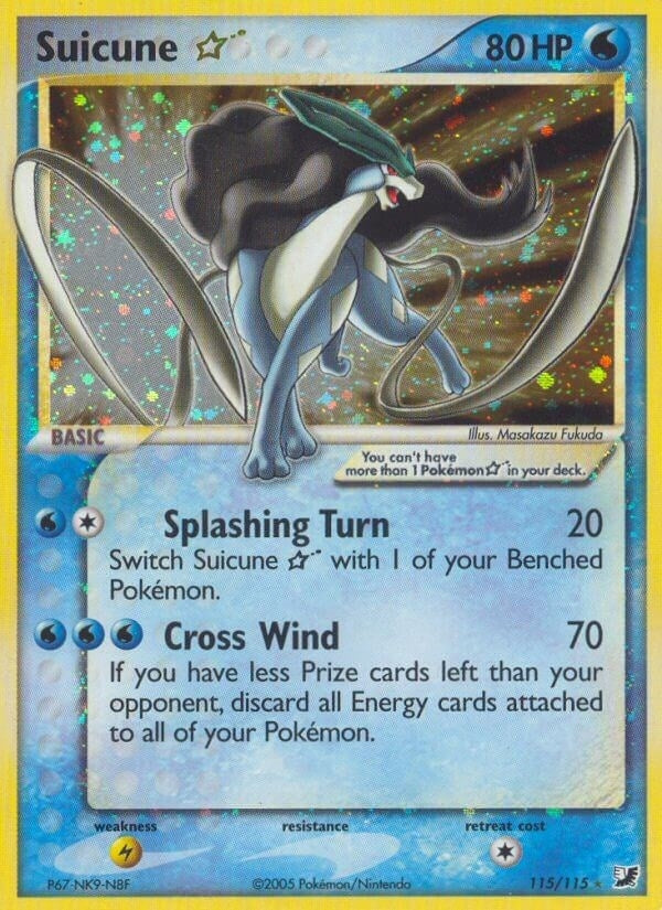 Image for Suicune Star (115/115) (UF) - Pokemon