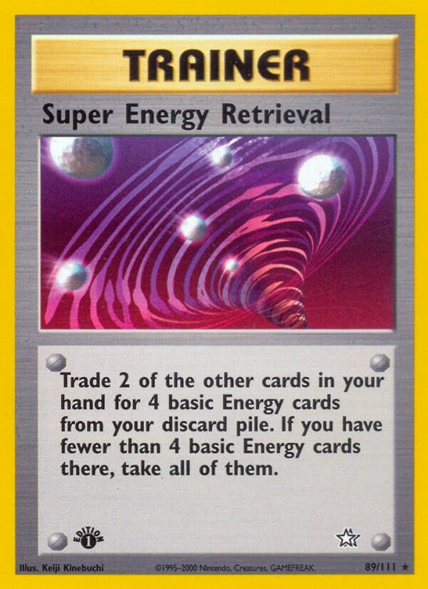 Image for Super Energy Retrieval (089/111) (N1) - Pokemon