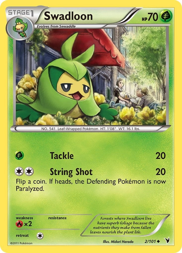 Image for Swadloon (2/101) (NVI) - Pokemon