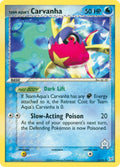 Image for Team Aqua's Carvanha (25/95) (MA) - Pokemon