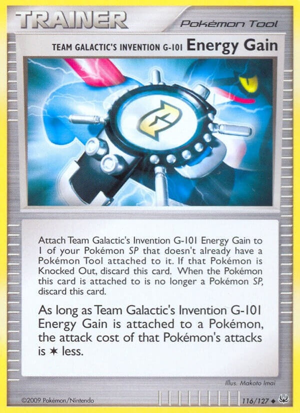Image for Team Galactic's Invention G-101 Energy Gain (116/127) (PL) - Pokemon