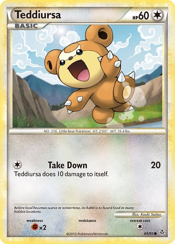Image for Teddiursa (65/95) (UL) - Pokemon