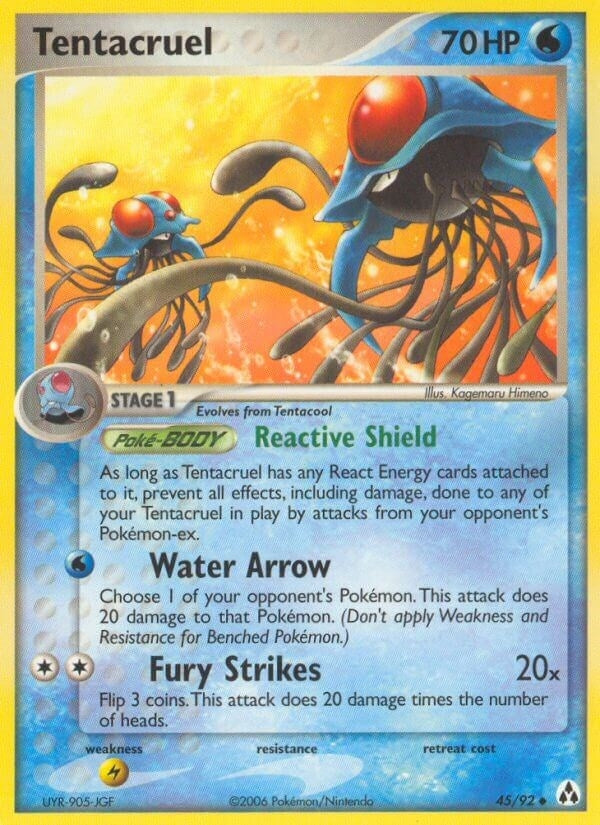 Image for Tentacruel (45/92) (LM) - Pokemon