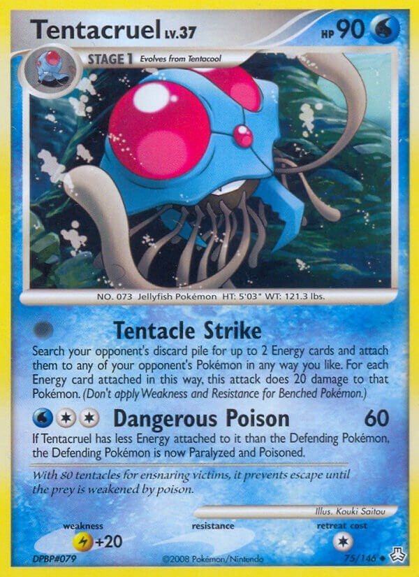 Image for Tentacruel (75/146) (LA) - Pokemon