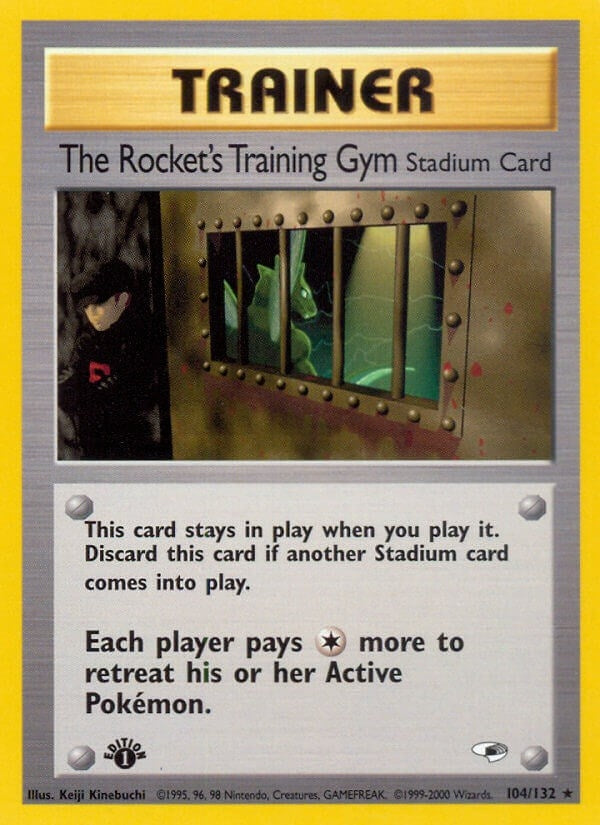 Image for The Rocket's Training Gym (104/132) (G1) - Pokemon