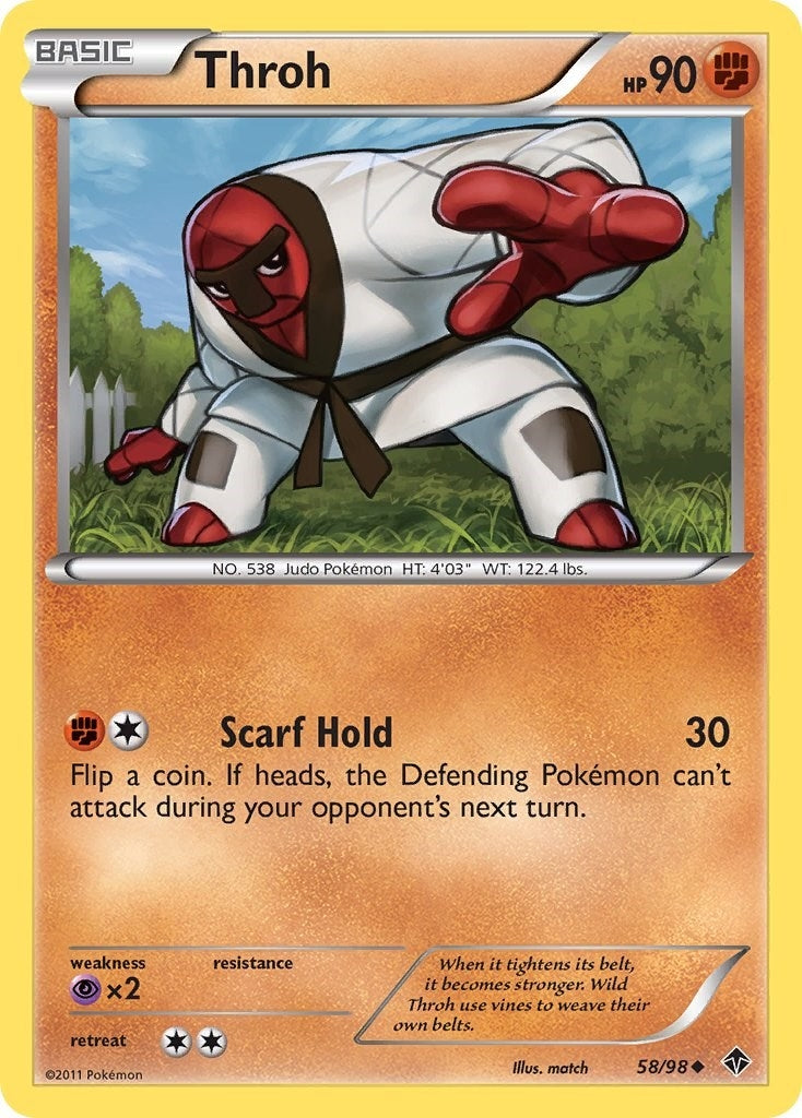 Image for Throh (58/98) (EPO) - Pokemon