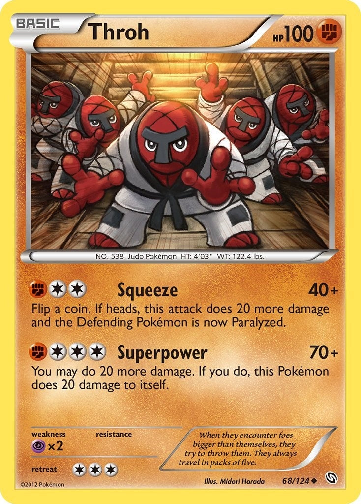 Image for Throh (68/124) (DRX) - Pokemon