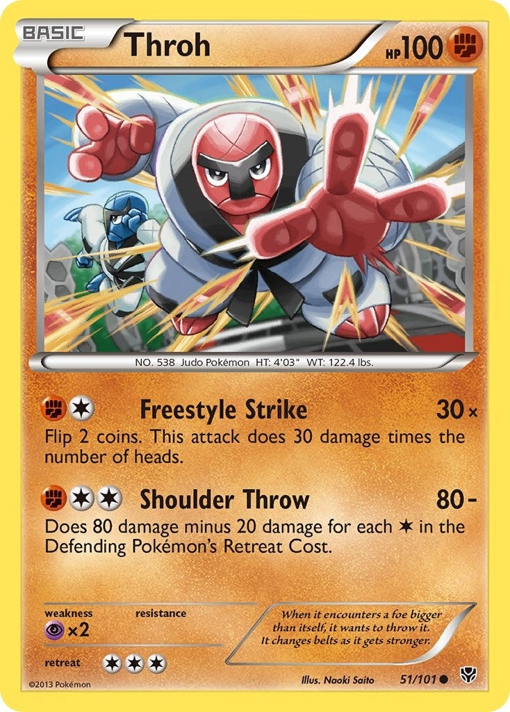 Image for Throh (51/101) (PLB) - Pokemon