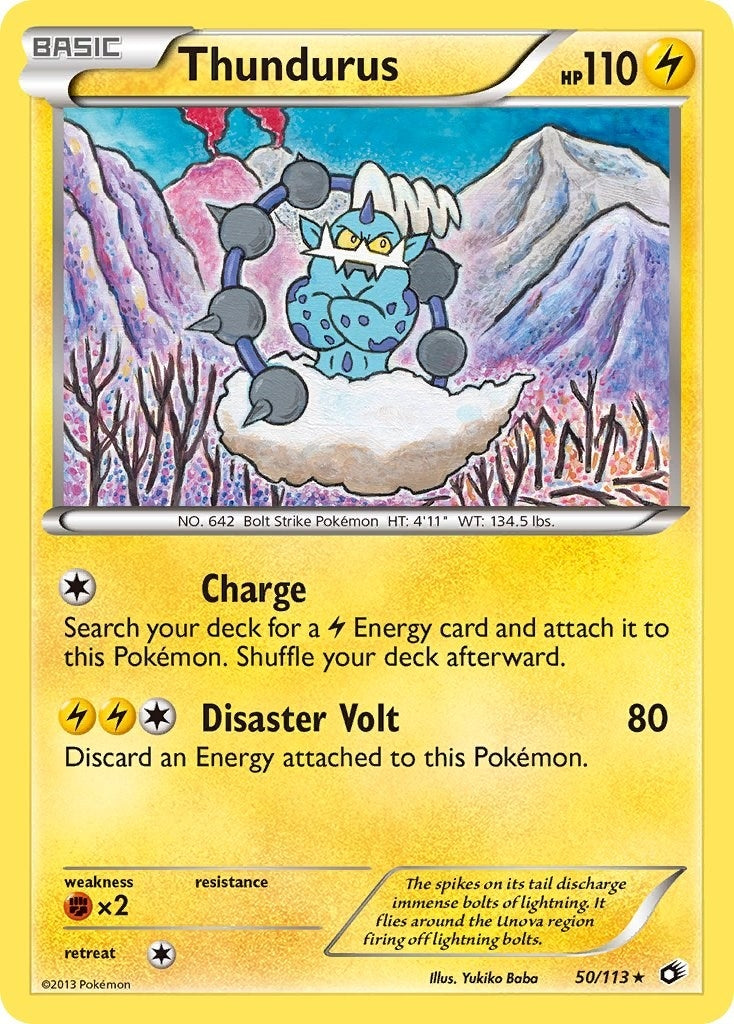 Image for Thundurus (50/113) (LTR) - Pokemon