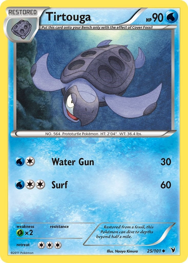Image for Tirtouga (25/101) (NVI) - Pokemon