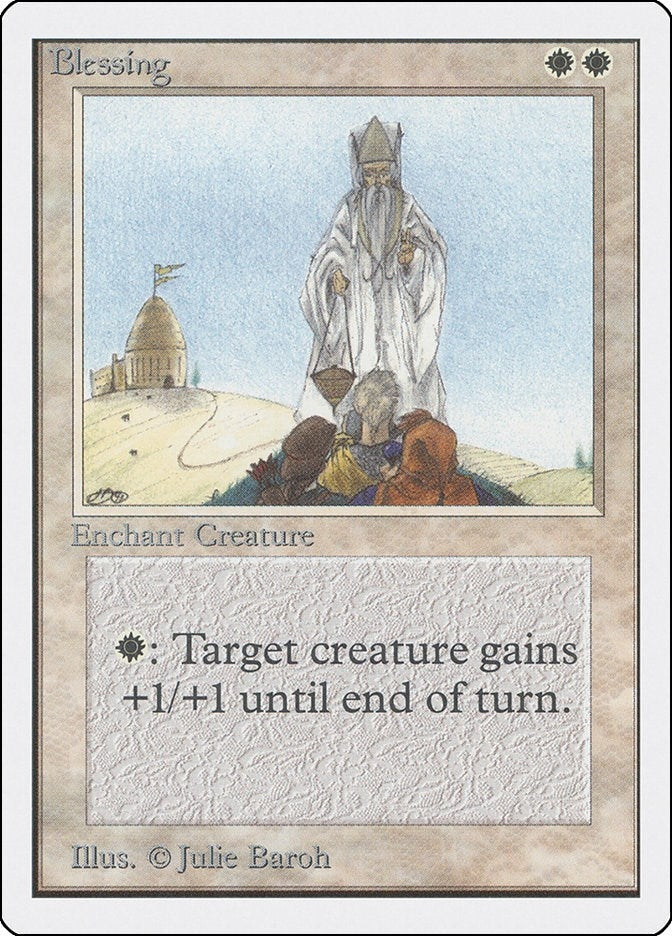Image for Blessing (Unlimited Edition) - Magic: The Gathering