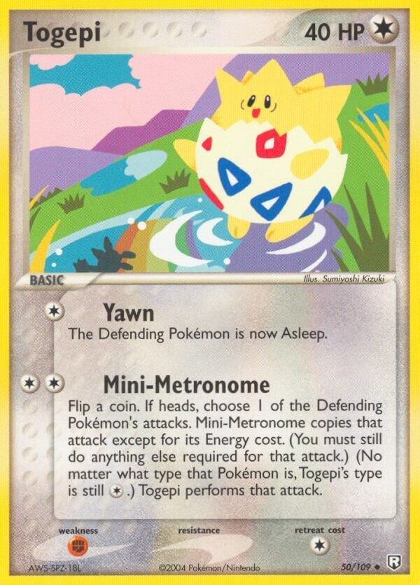 Image for Togepi (50/109) (RR) - Pokemon