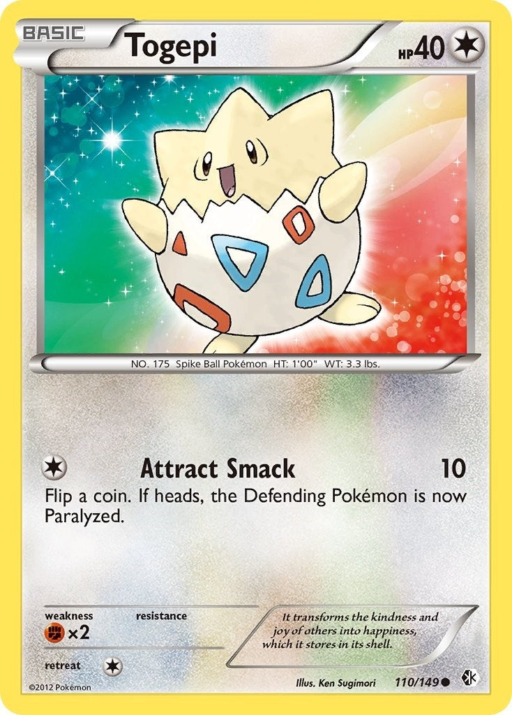 Image for Togepi (110/149) (BCR) - Pokemon