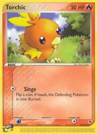 Image for Torchic (74/109) (RS) - Pokemon