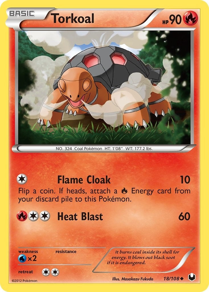 Image for Torkoal (18/108) (DEX) - Pokemon