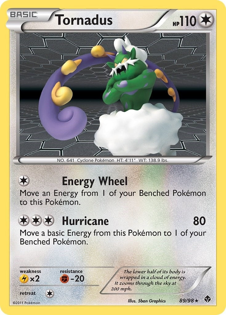Image for Tornadus (89/98) (EPO) - Pokemon