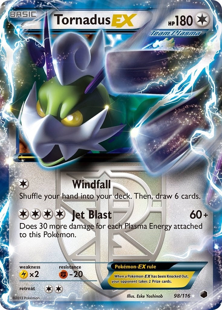 Image for Tornadus EX (Team Plasma) (98/116) (PLF) - Pokemon