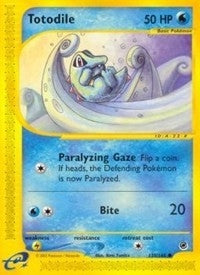 Image for Totodile (135) (135/165) (EX) - Pokemon