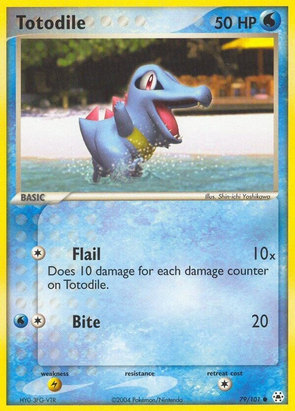 Image for Totodile (79/101) (HL) - Pokemon
