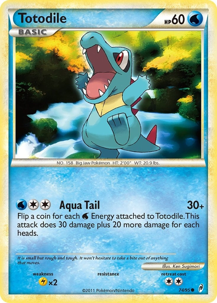 Image for Totodile (74/95) (CL) - Pokemon