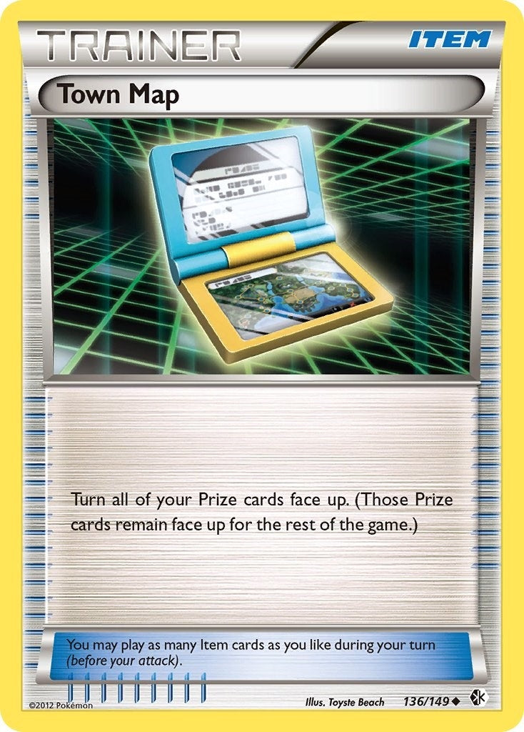 Image for Town Map (136/149) (BCR) - Pokemon