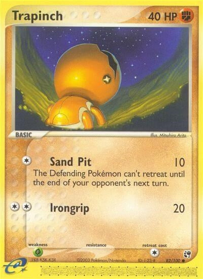 Image for Trapinch (82/100) (SS) - Pokemon