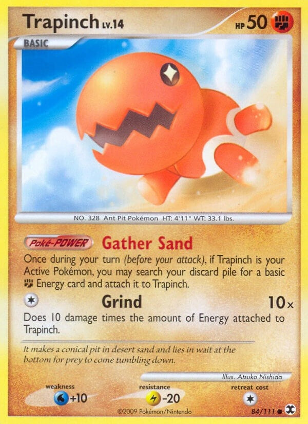Image for Trapinch (84/111) (RR) - Pokemon