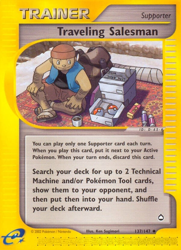 Image for Traveling Salesman (137/147) (AQ) - Pokemon