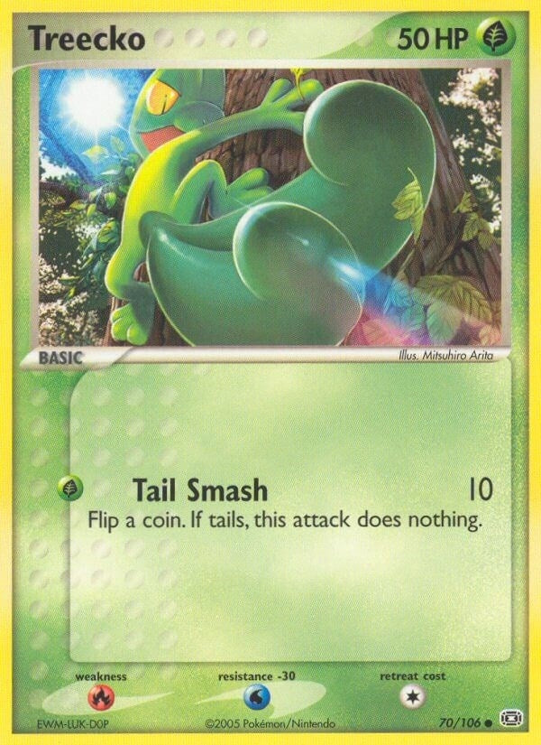Image for Treecko (70/106) (EM) - Pokemon