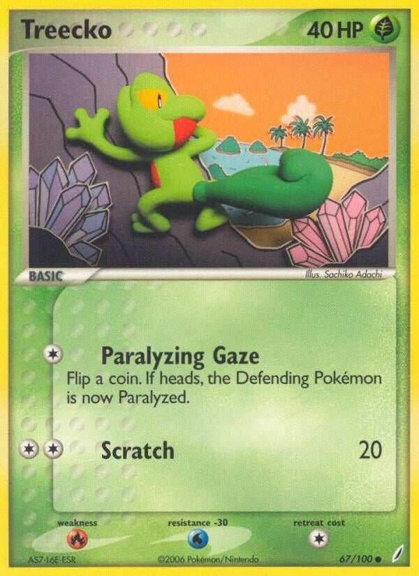 Image for Treecko (67/100) (CG) - Pokemon