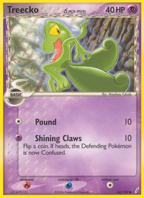 Image for Treecko (Delta Species) (68/100) (CG) - Pokemon