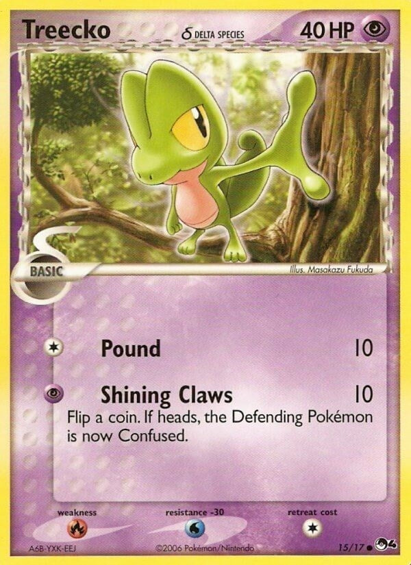 Image for Treecko (Delta Species) (015/017) (POP) - Pokemon