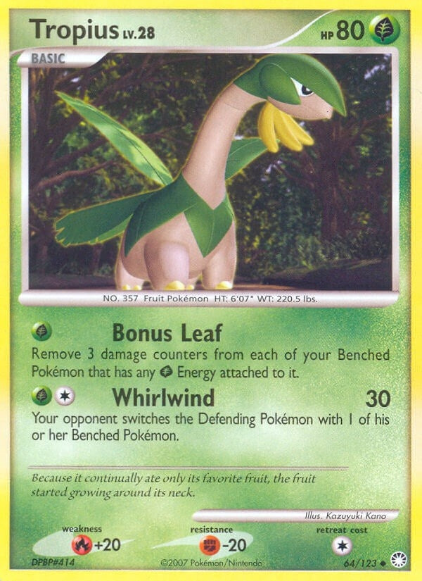Image for Tropius (64/123) (MT) - Pokemon