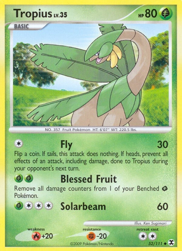 Image for Tropius (52/111) (RR) - Pokemon