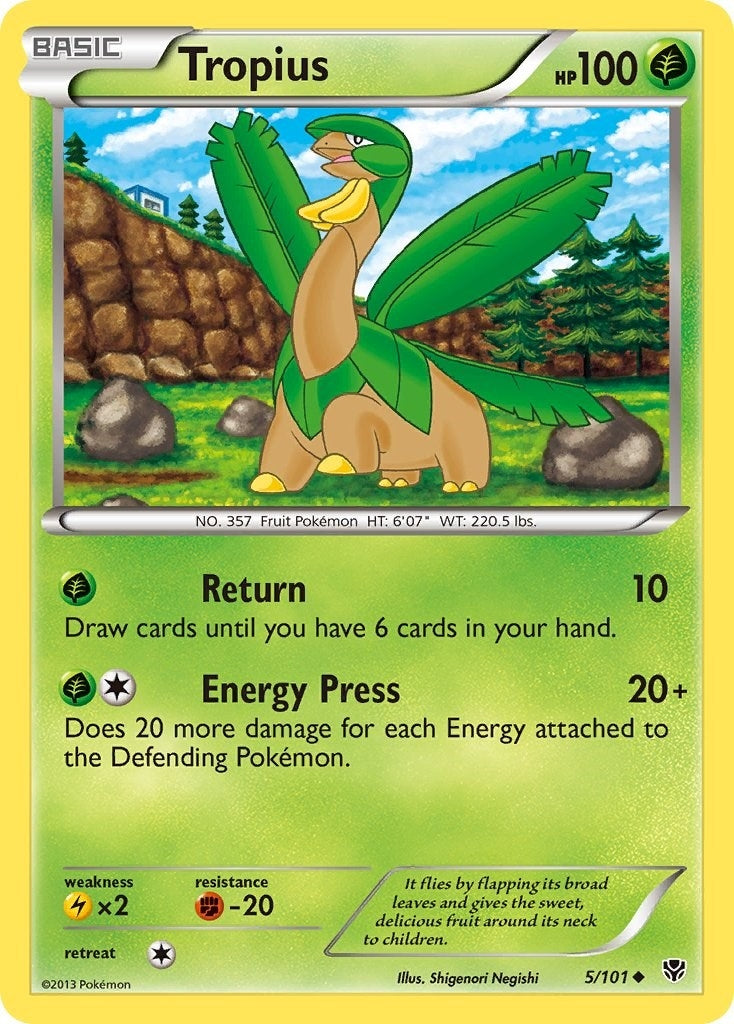 Image for Tropius (5/101) (PLB) - Pokemon