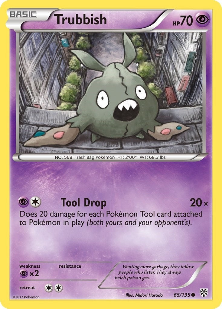 Image for Trubbish (65) (65/135) (PLS) - Pokemon