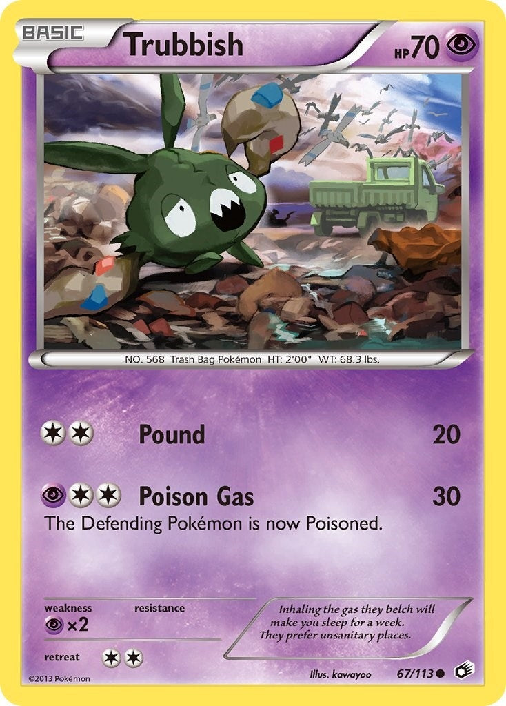 Image for Trubbish (67/113) (LTR) - Pokemon