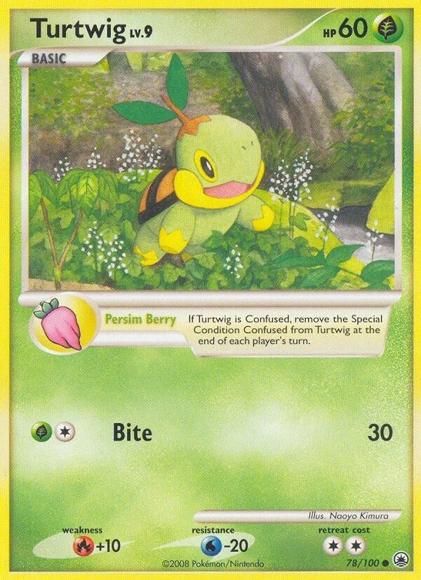 Image for Turtwig (78) (78/100) (MD) - Pokemon